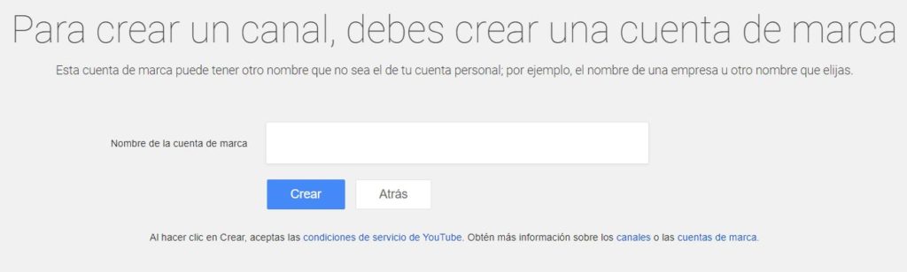 Crear canal de YouTube para empresas